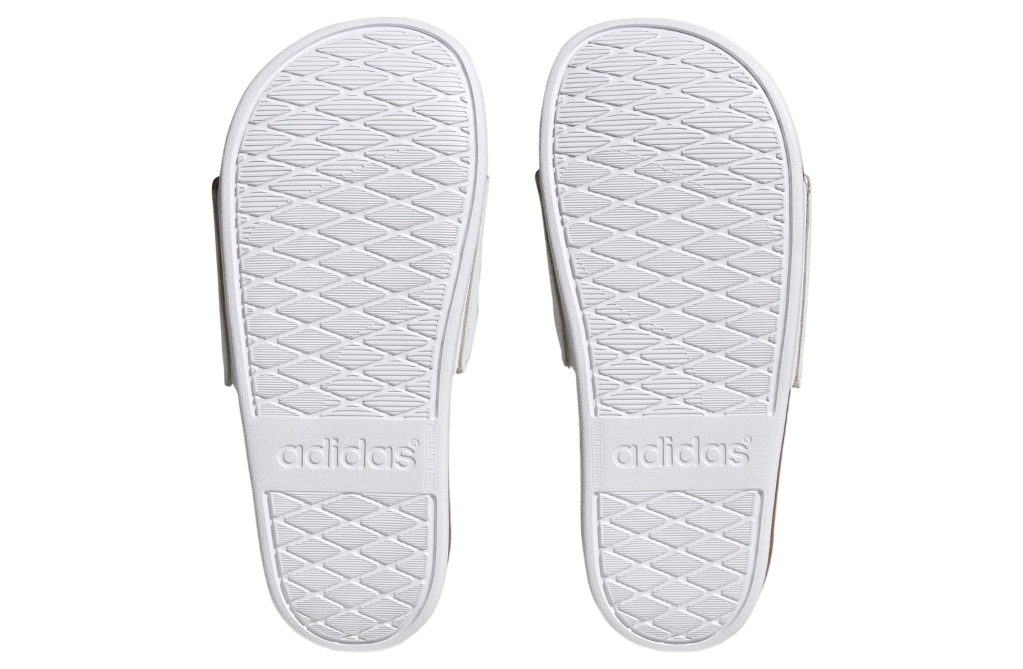 Adidas Adilette Comfort WMNS Cloud White / Matte Gold