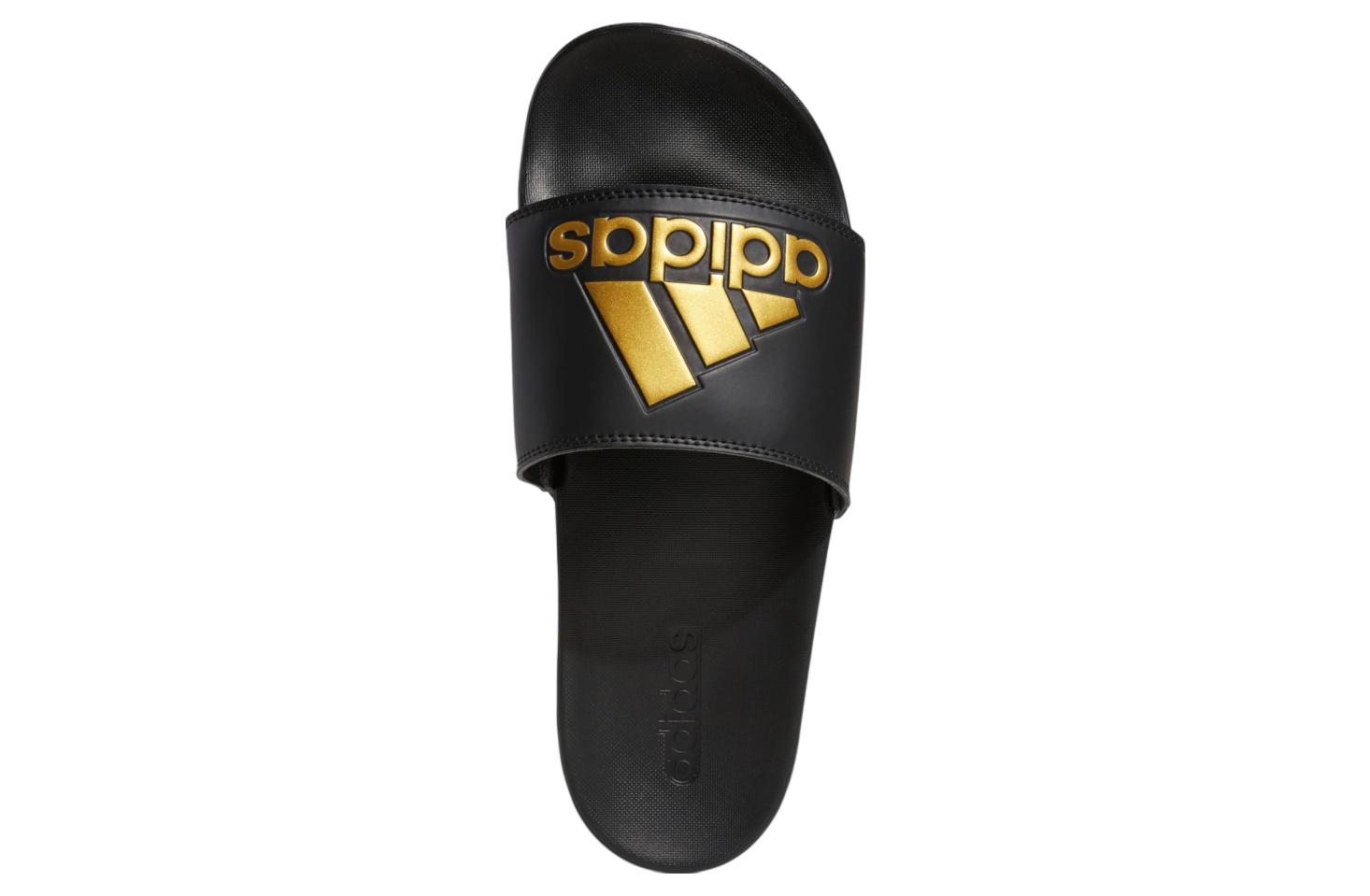 Adidas Adilette Comfort WMNS Core Black / Gold Metallic