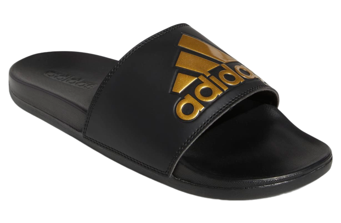 Adidas Adilette Comfort WMNS Core Black / Gold Metallic