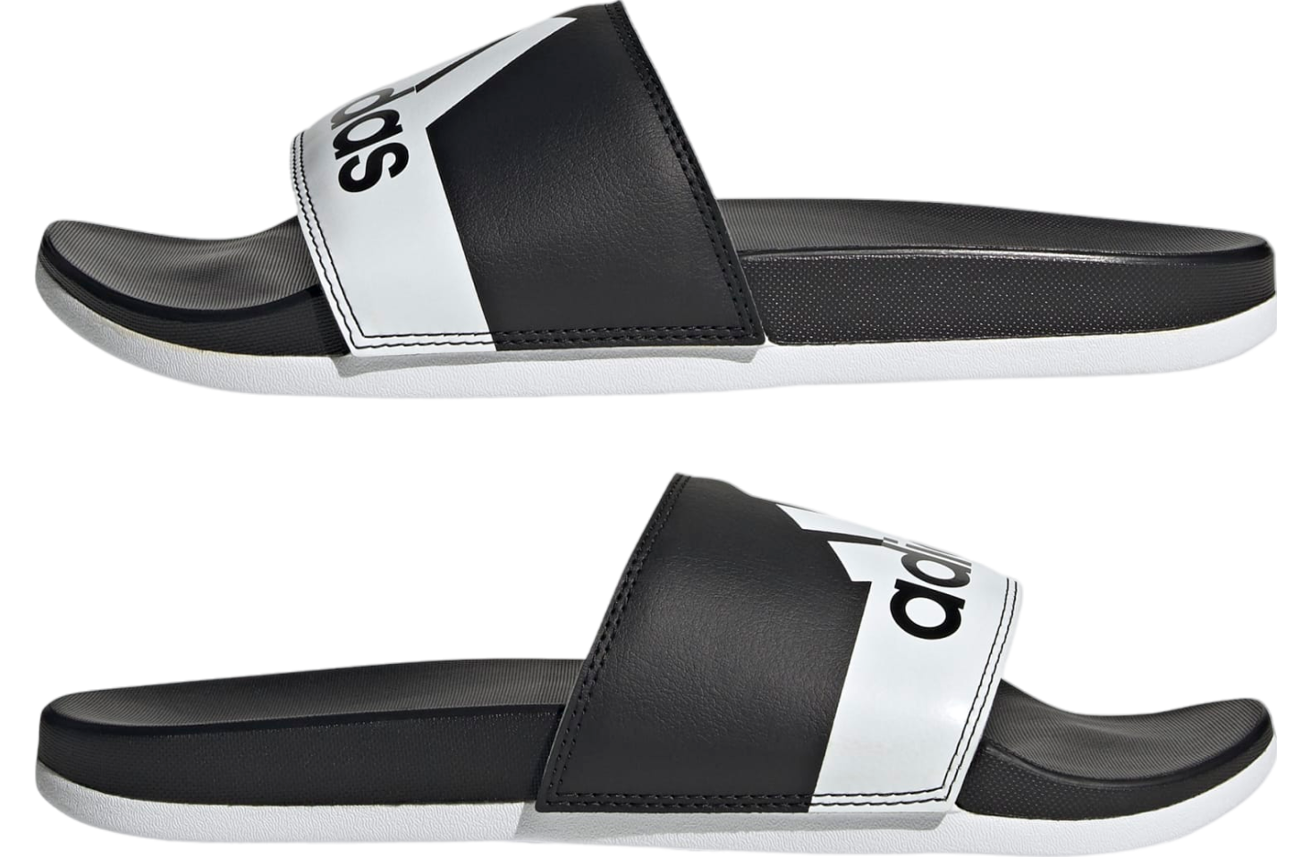 Adidas Adilette Comfort WMNS Core Black / White Stripes