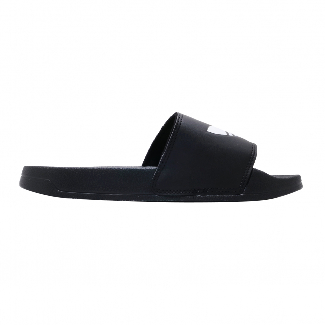 adidas Adilette Lite Core Black Footwear White - May 2020 - FU8298
