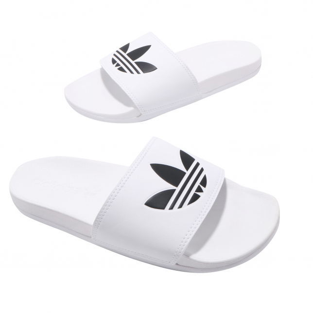 adidas Adilette Lite White Black