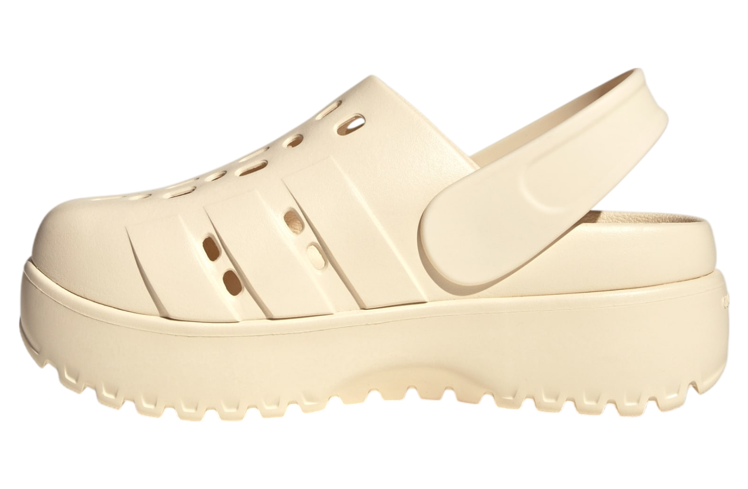 Adidas Adilette Platform Clogs WMNS Wonder White