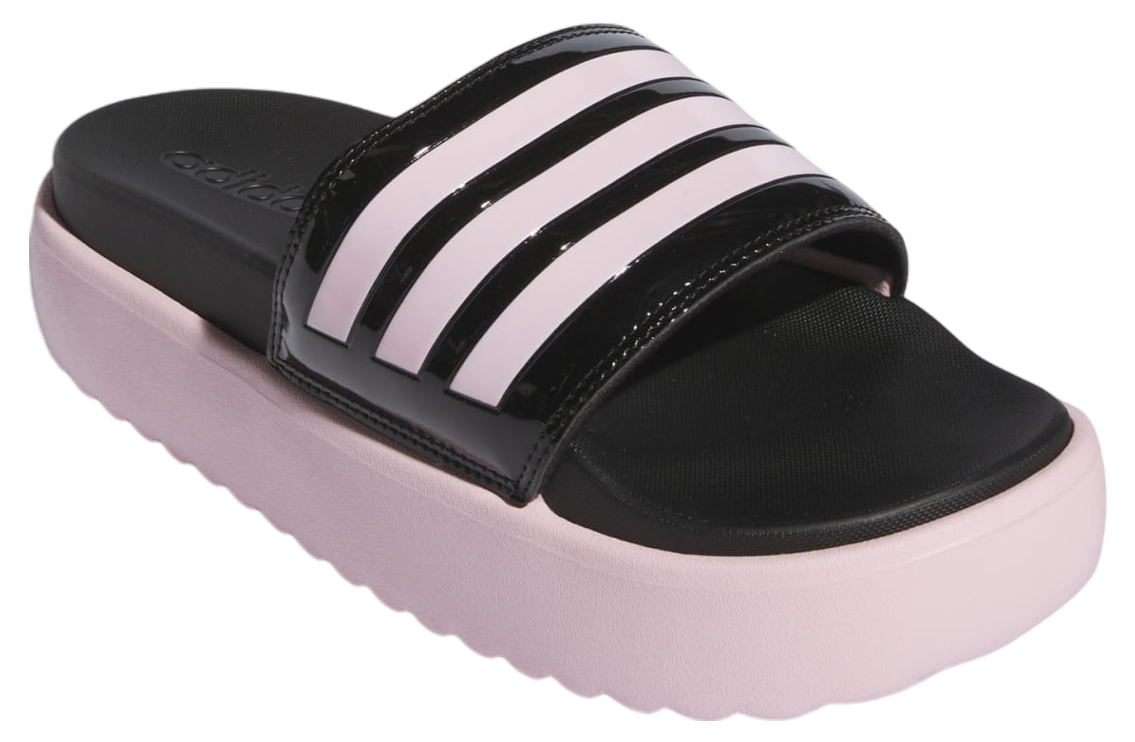 Adidas Adilette Platform WMNS Core Black / Clear Pink