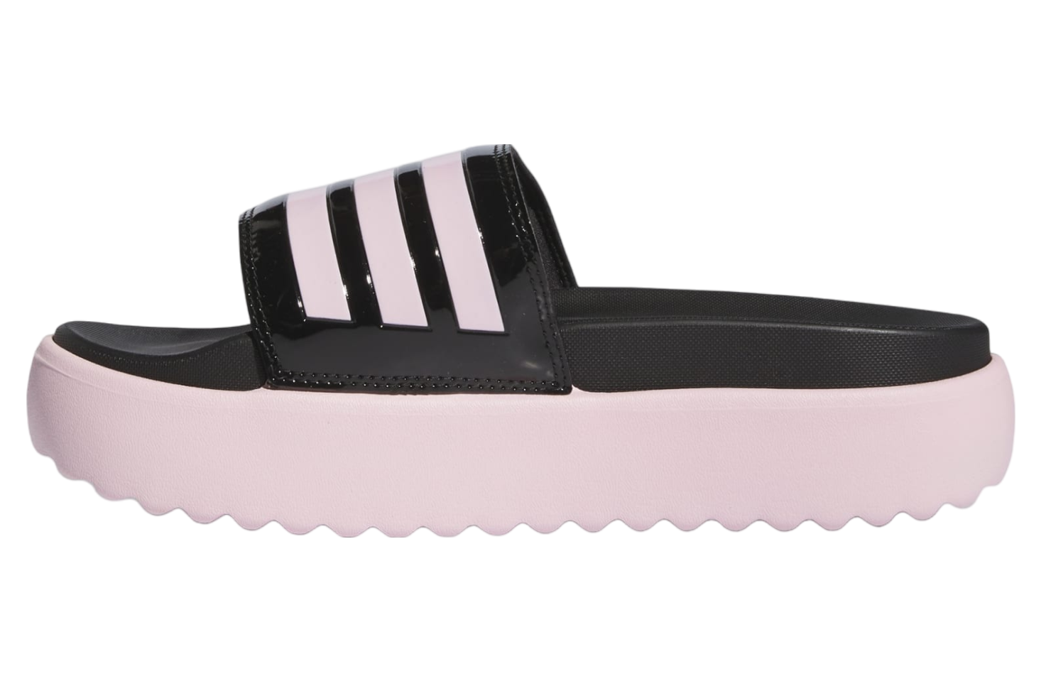 Adidas Adilette Platform WMNS Core Black / Clear Pink