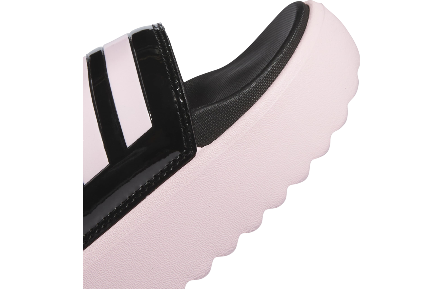 Adidas Adilette Platform WMNS Core Black / Clear Pink