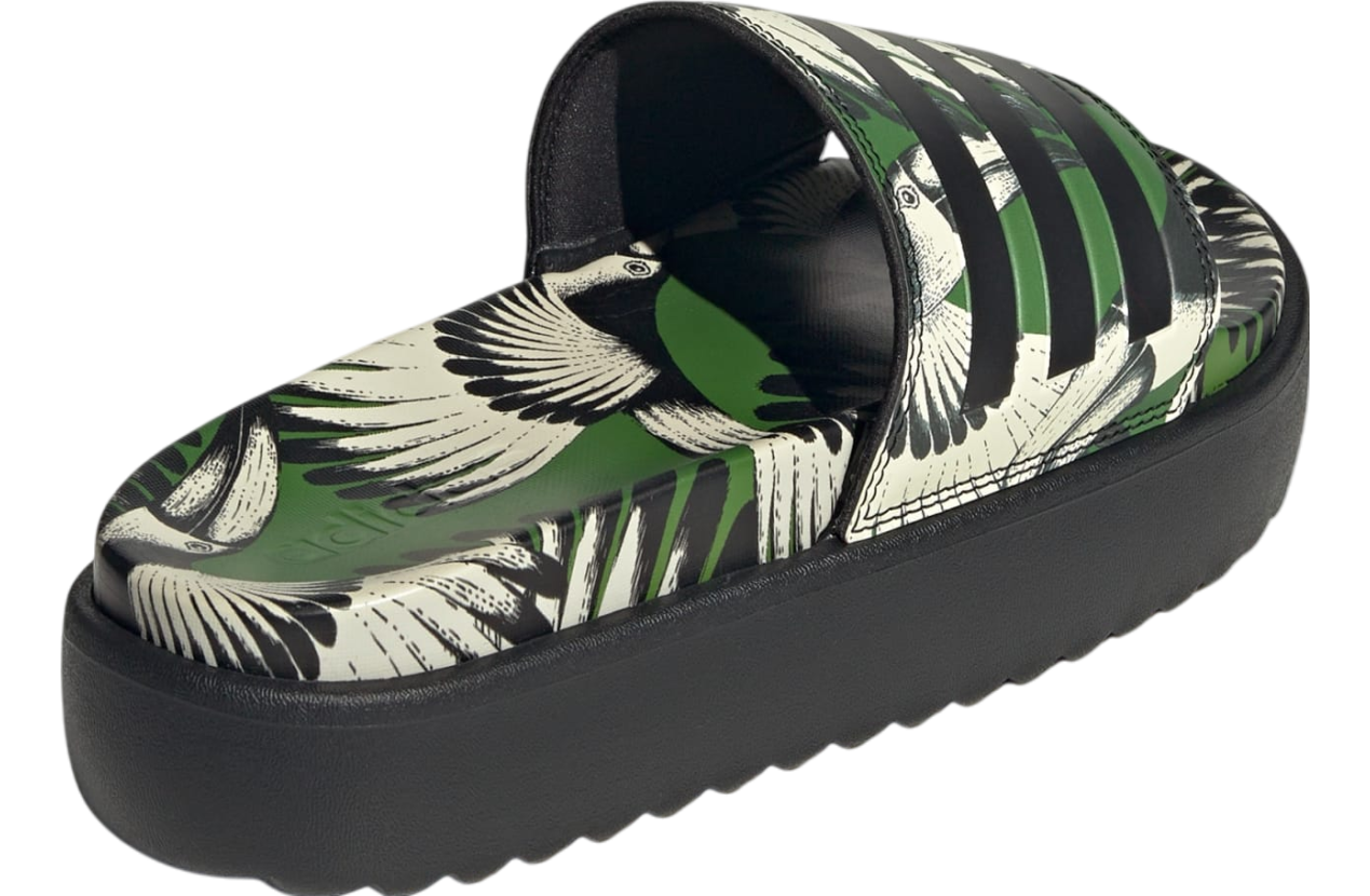 Adidas Adilette Platform WMNS Crew Green / Core Black