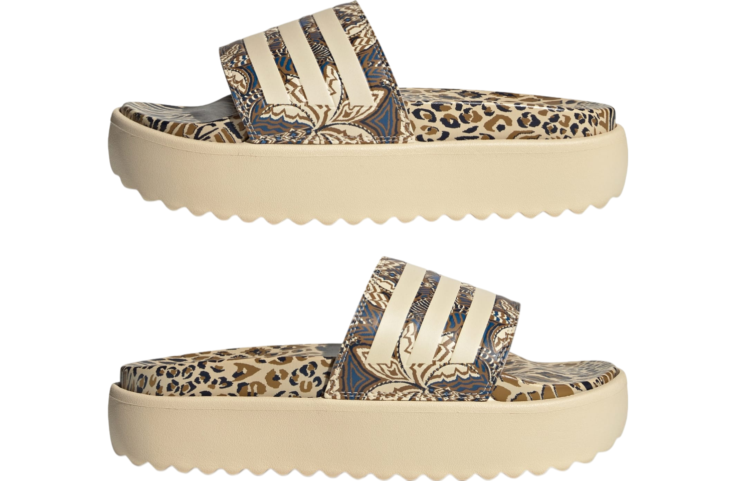 Adidas Adilette Platform WMNS Crystal Sand Leopard