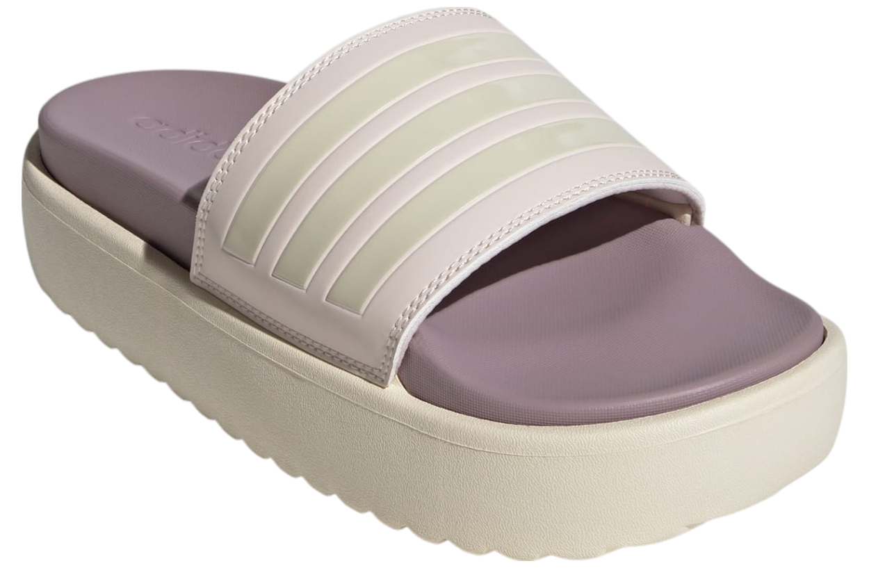 Adidas Adilette Platform WMNS Putty Mauve / Wonder White