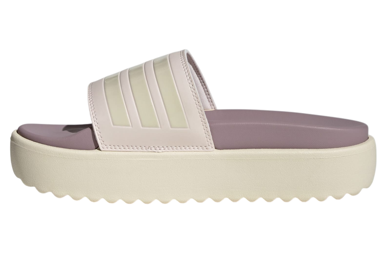 Adidas Adilette Platform WMNS Putty Mauve / Wonder White