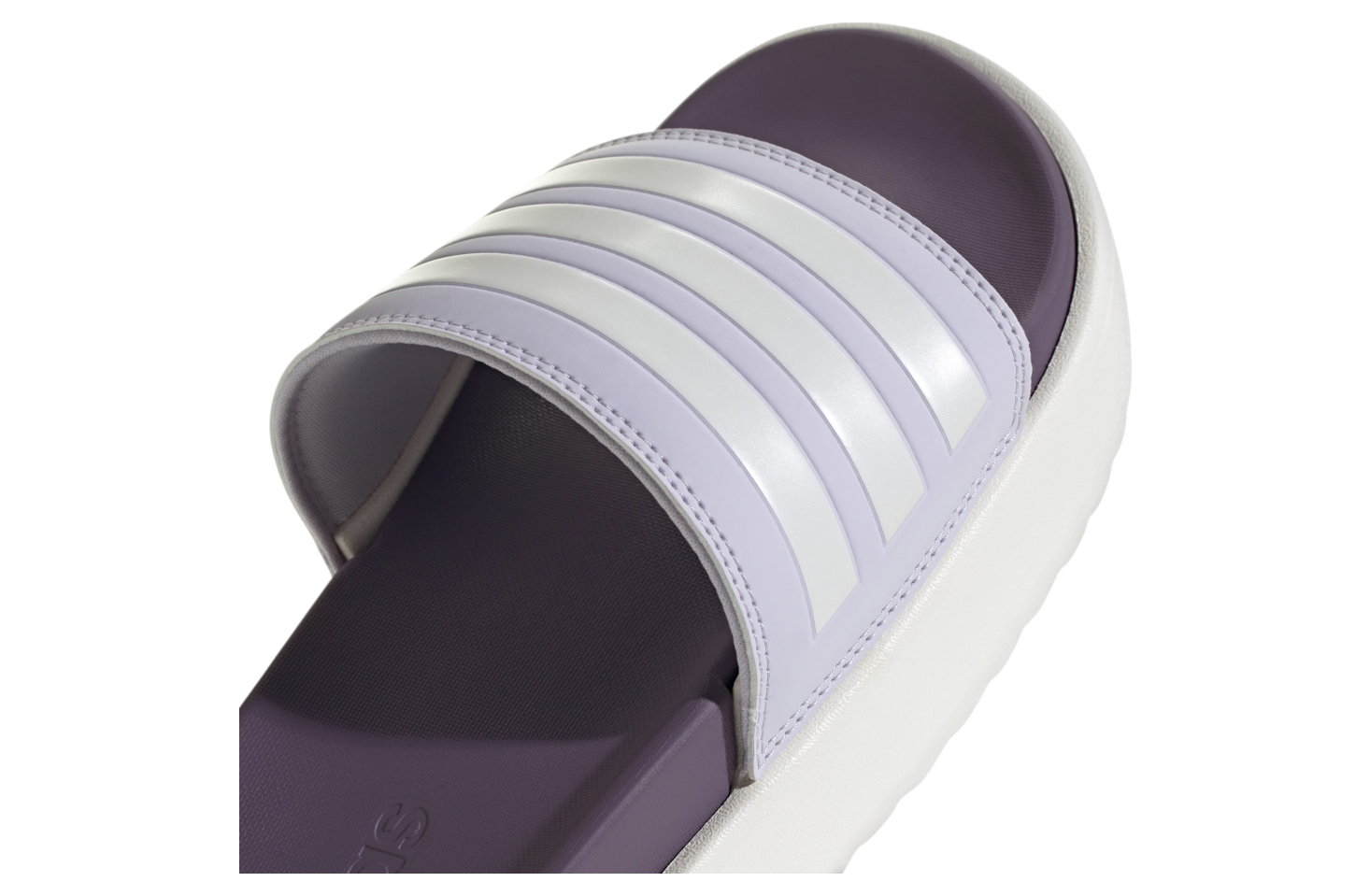 Adidas Adilette Platform WMNS Silver Dawn / Zero Metalic