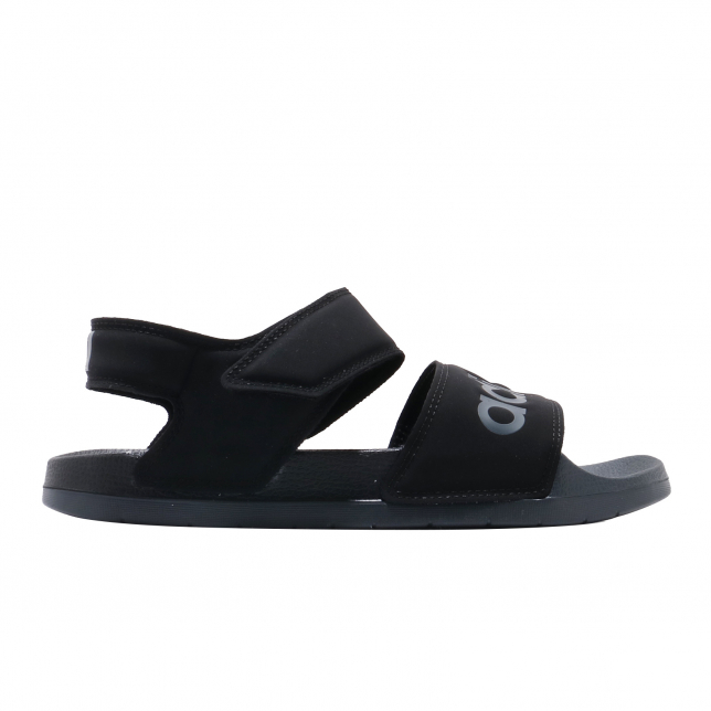 adidas Adilette Sandal Core Black Grey Six