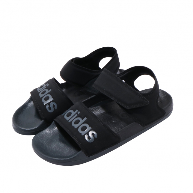 adidas Adilette Sandal Core Black Grey Six