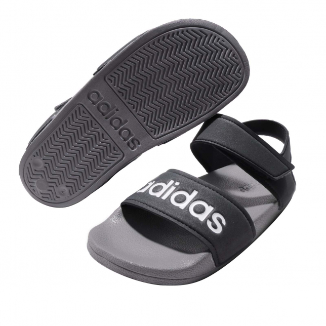 adidas Adilette Sandal GS Black White G26877