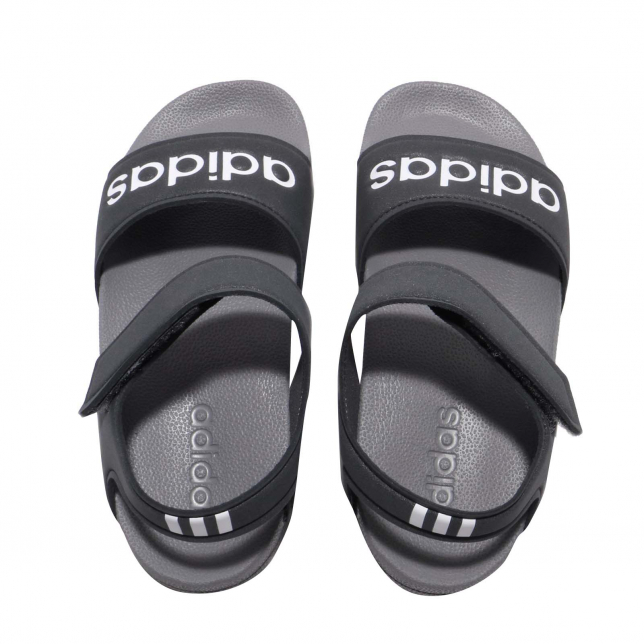 adidas Adilette Sandal GS Black White