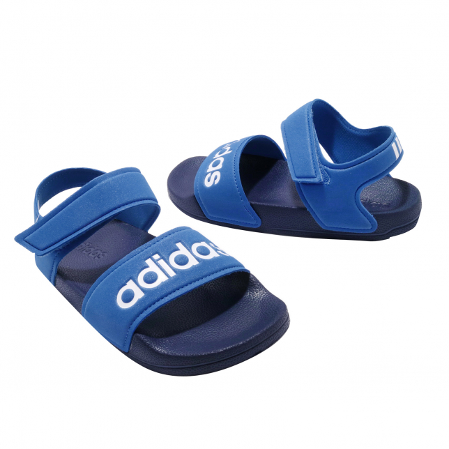 adidas Adilette Sandal GS Blue White