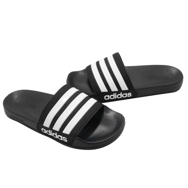 adidas Adilette Shower Black White