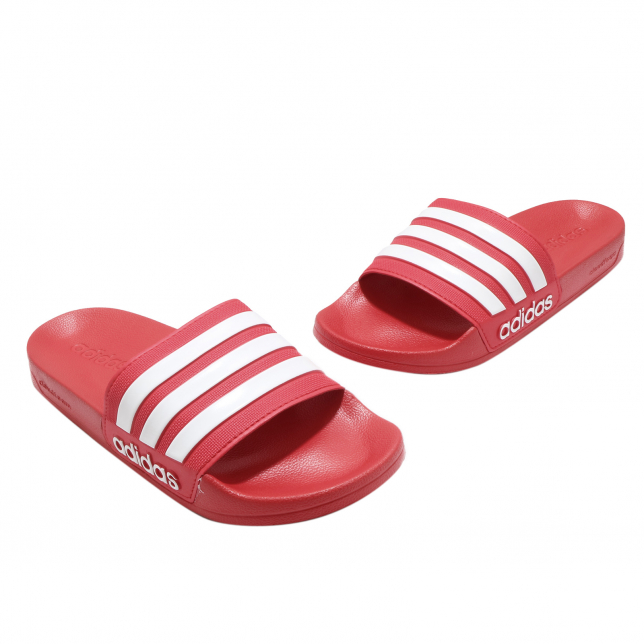 adidas Adilette Shower Scarlet Cloud White