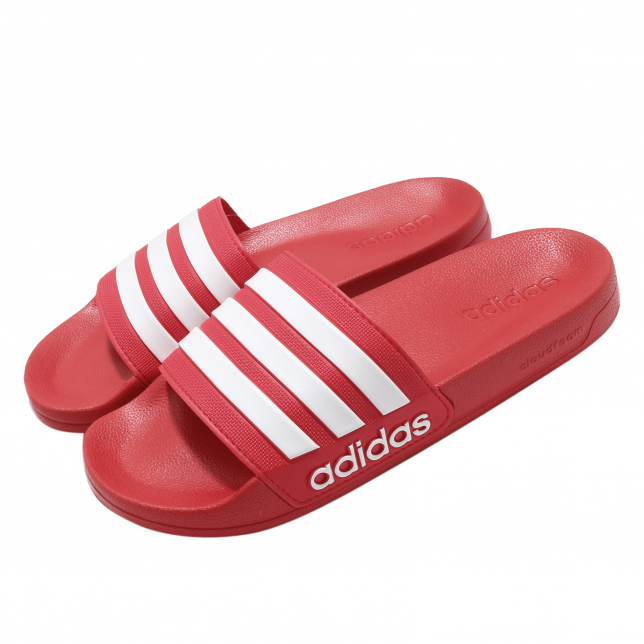 adidas Adilette Shower Scarlet Cloud White