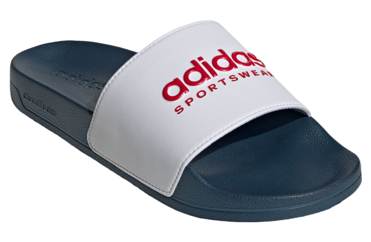 Adidas Adilette Shower WMNS Cloud White / Better Scarlet