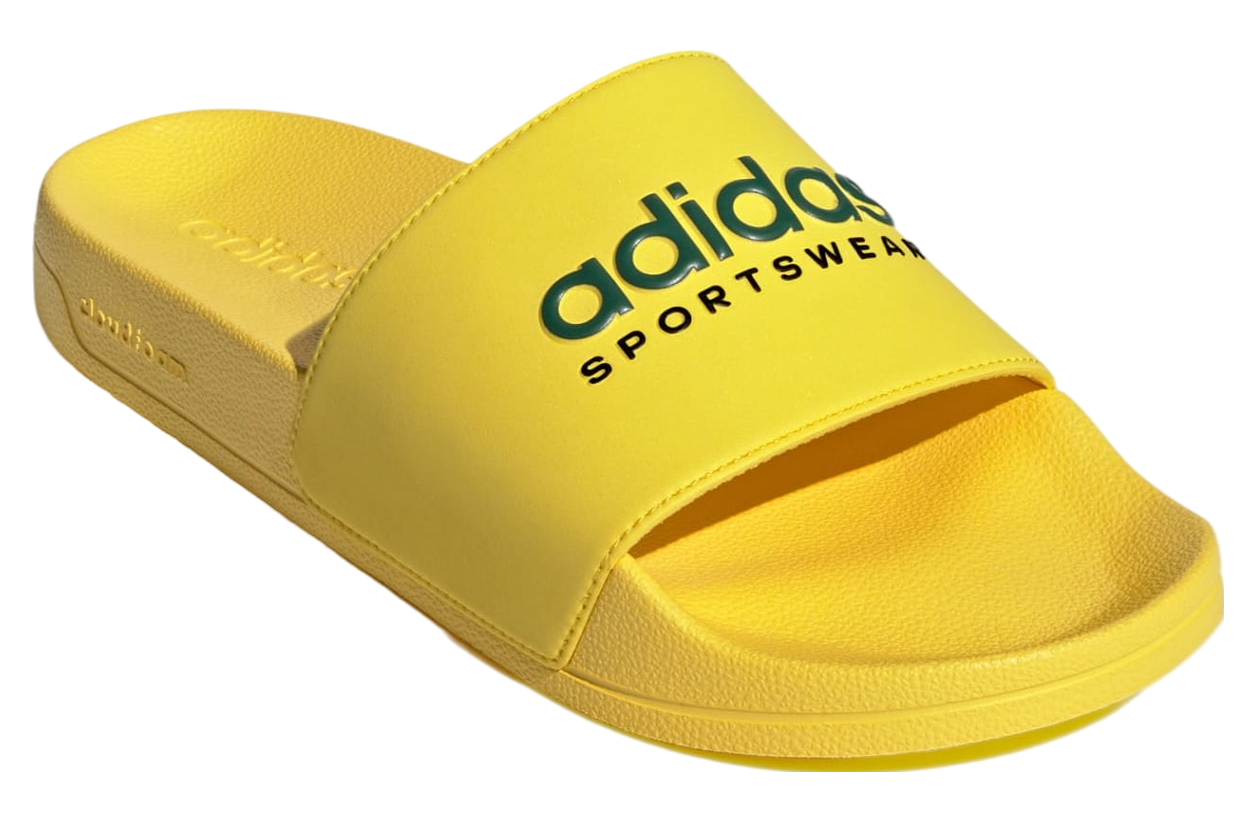 Adidas Adilette Shower WMNS Yellow / Collegiate Green