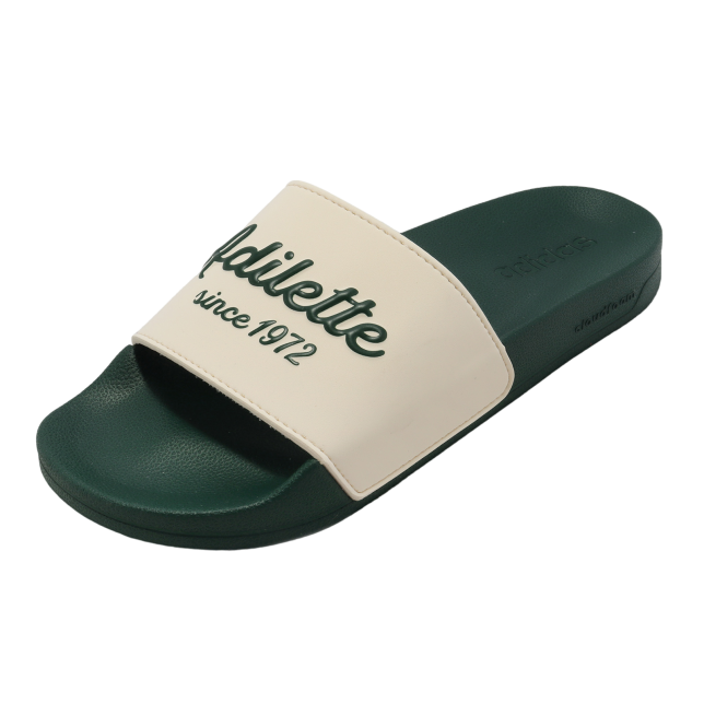 Adidas Adilette Shower Wonder White / Collegiate Green