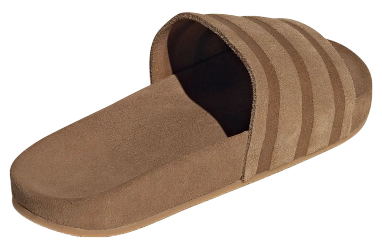 Adidas suede slides best sale