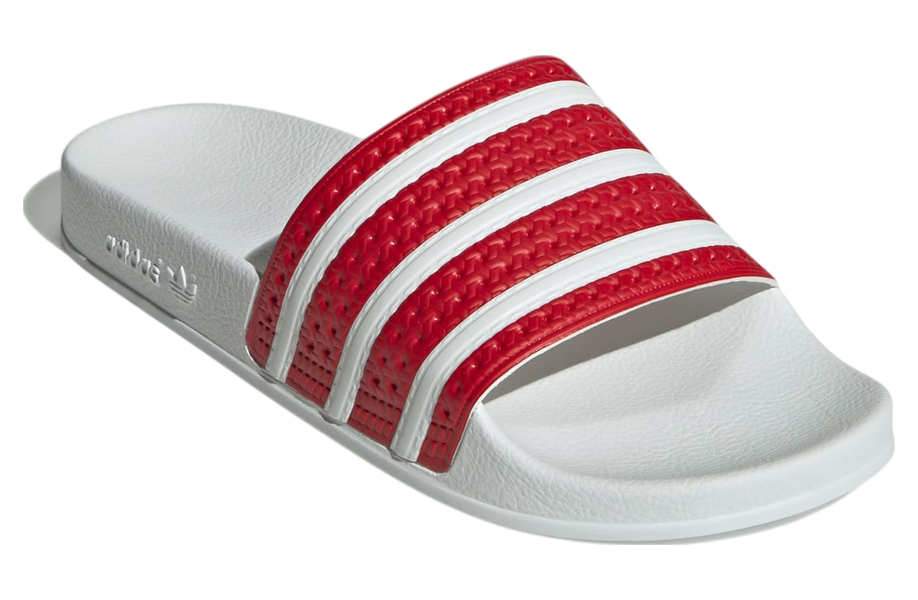 Adidas Adilette Wmns Better Scarlet / Cloud White