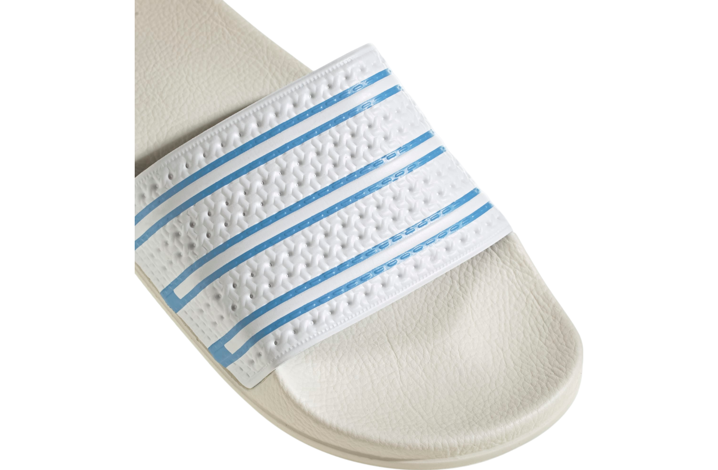 Adidas Adilette Wmns Light Blue / Off White