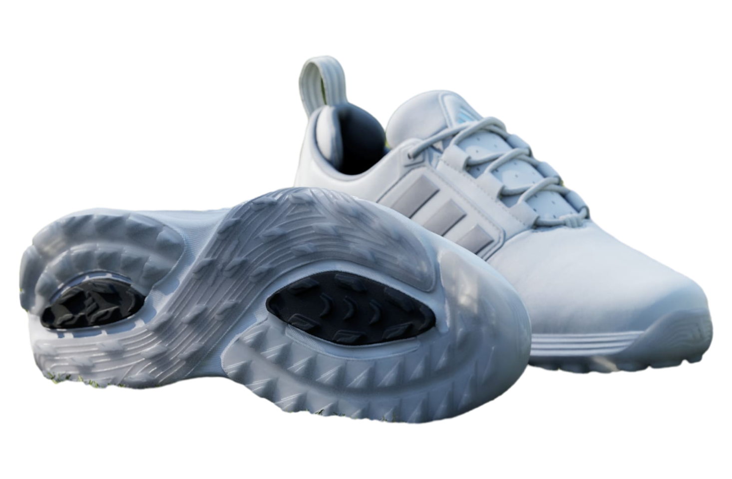 Adidas Adipower 26 Spikeless Cloud White / Silver Metallic