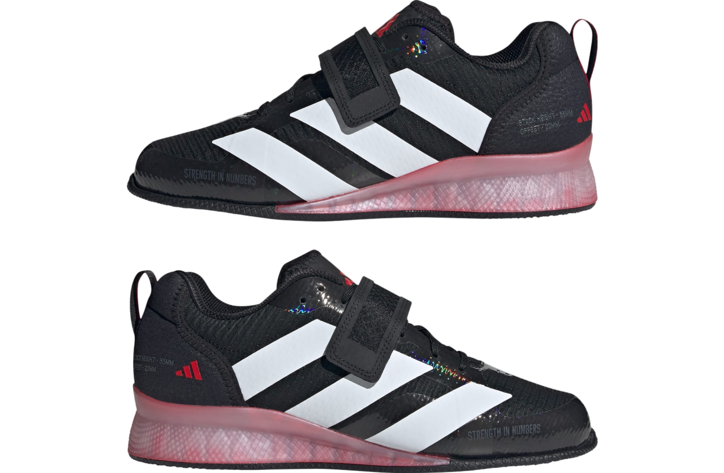 Adidas Adipower 3 Core Black Cloud White Nov 2024 IH8232 KicksOnFire