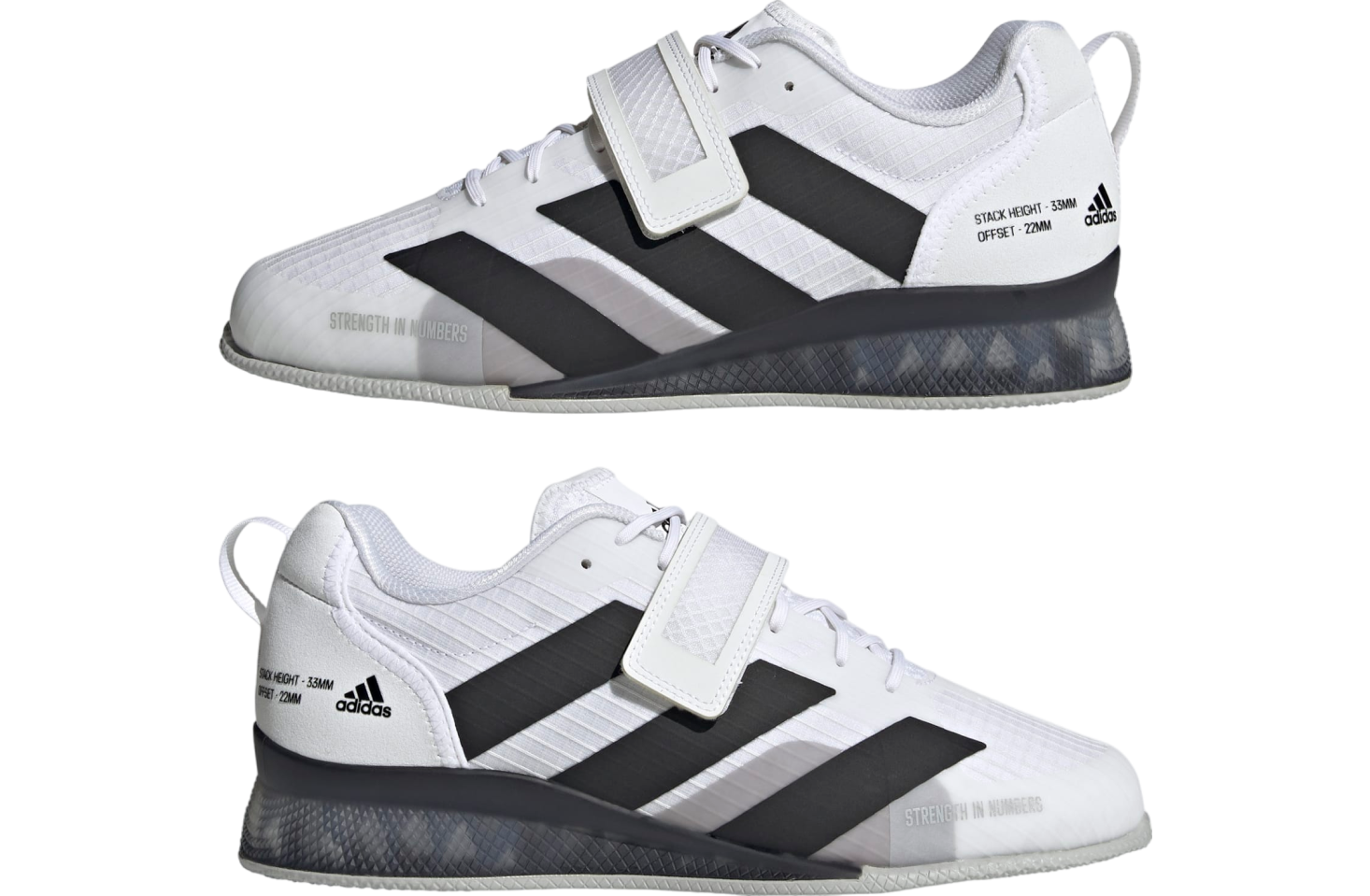 Adidas Adipower 3 Wmns Cloud White / Core Black