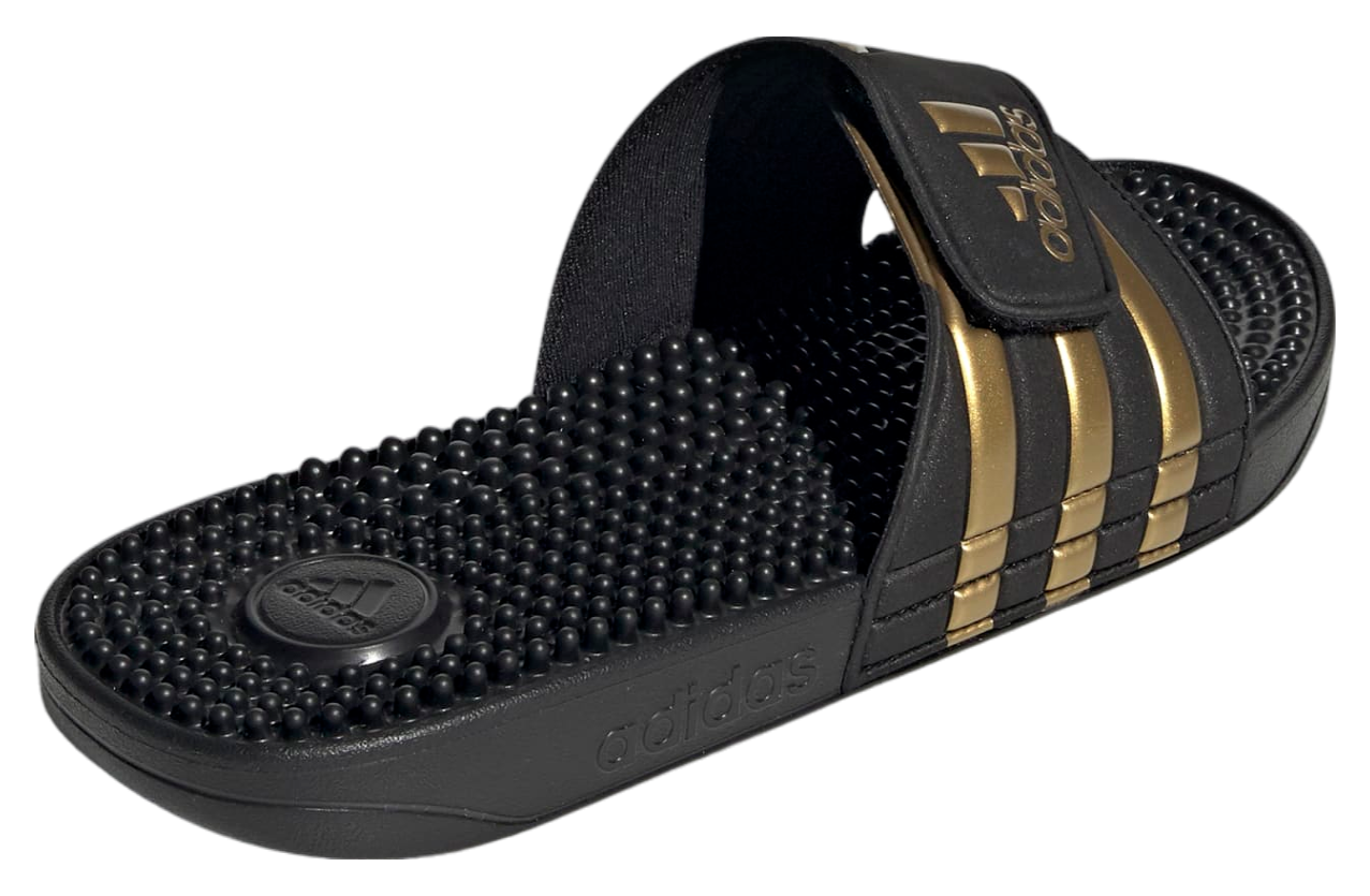 Adidas Adissage Wmns Core Black / Gold Metallic