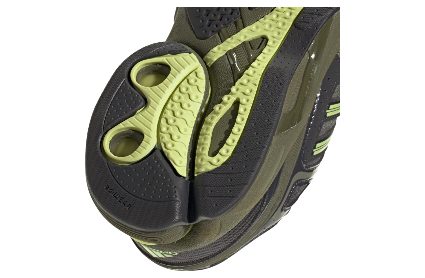 Adidas Adistar Control 5 GS Stone Khaki / Semi Frozen Yellow