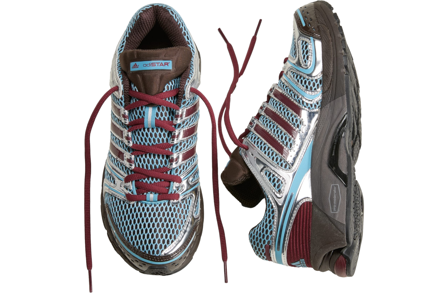 Adidas Adistar Control 5 WMNS Preloved Blue / Dark Brown