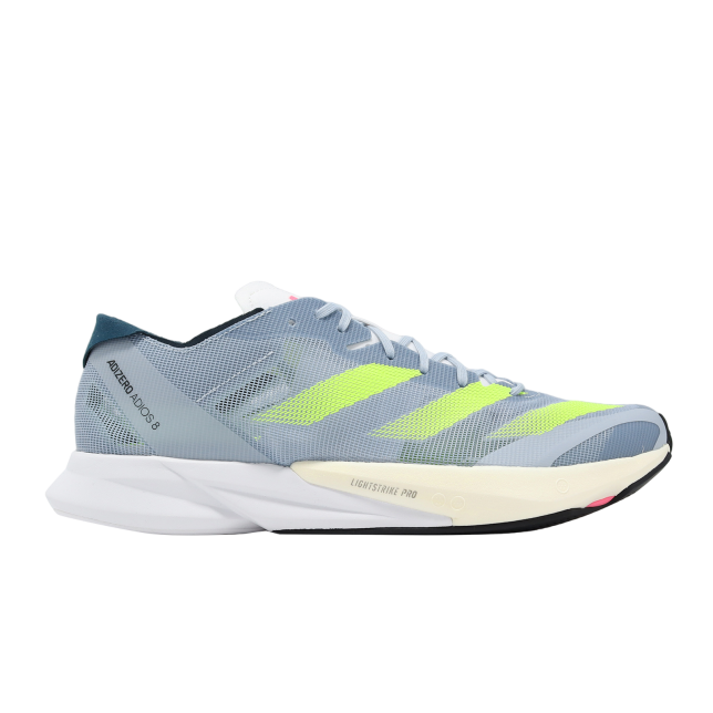 Adidas Adizero Adios 8 M Wonder Blue / Lucid Lemon - Feb 2024 - H03615