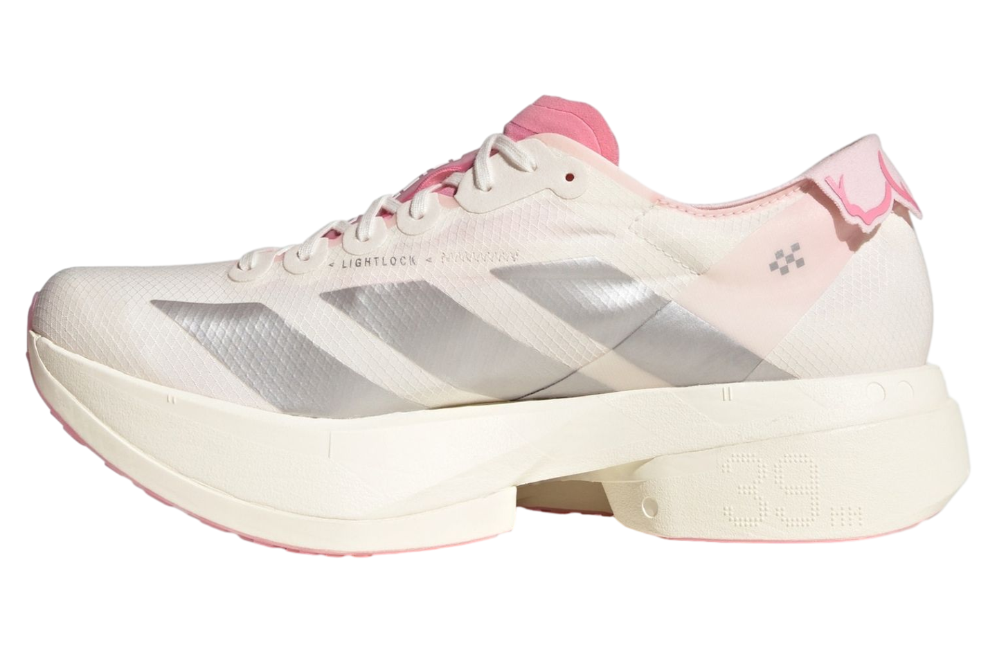 Adidas Adizero Adios Crew White / Silver Metallic