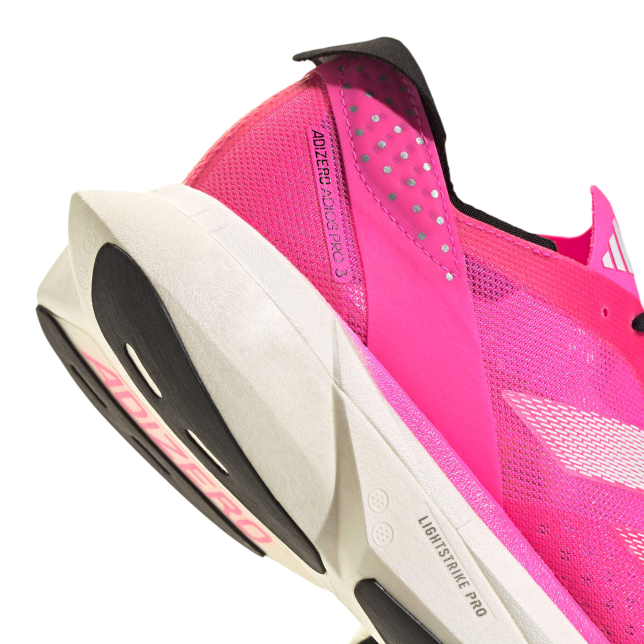 Adidas Adizero Adios Pro 3 M Lucid Pink / Footwear White