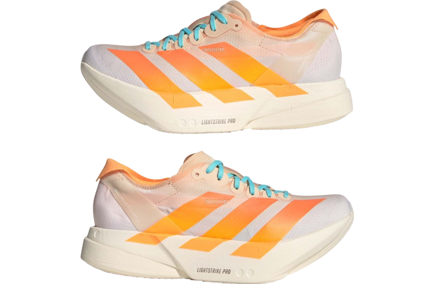 Adidas Adizero Adios Pro 4 Crystal Sand / Flash Orange