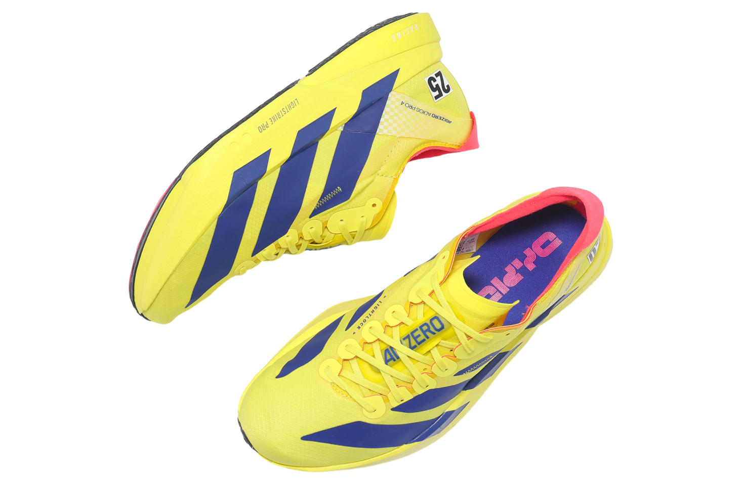 Adidas Adizero Adios Pro 4 M Pure Sulfur / Lucid Blue - Jan