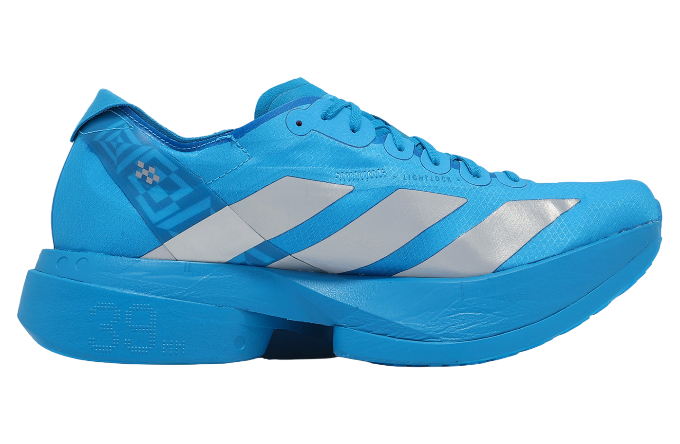 Adidas Adizero Adios Pro 4 M Solar Blue / Silver Metallic