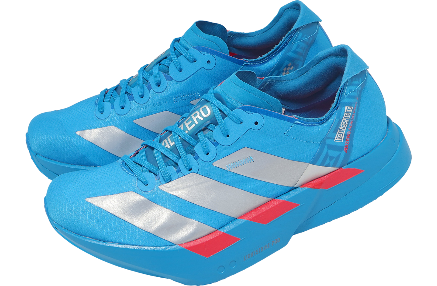 Adidas Adizero Adios Pro 4 M Solar Blue / Silver Metallic