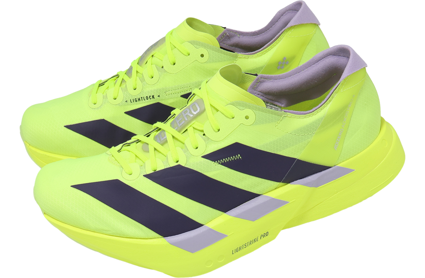 Adidas Adizero Adios Pro 4 M Solar Yellow / Auburn Purple
