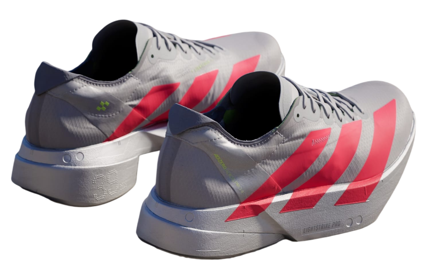 Adidas Adizero Adios Pro 4 WMNS Grey Two / Lucid Red