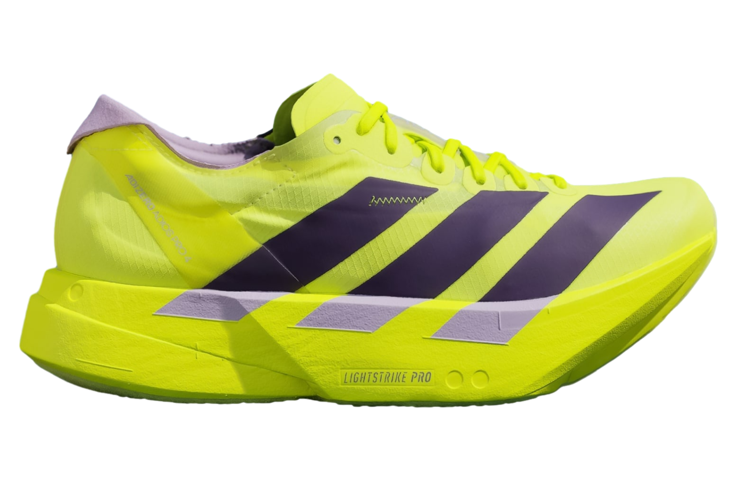 Adidas Adizero Adios Pro 4 WMNS Solar Yellow / Aurora Plum