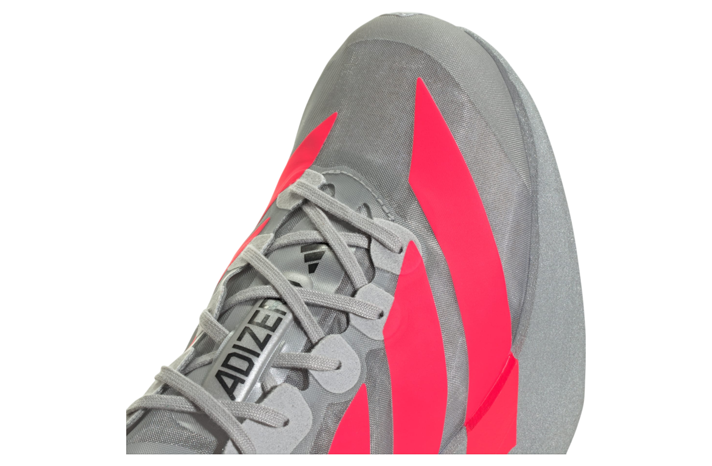 Adidas Adizero Adios Pro Evo 2 Silver Metallic / Lucid Red