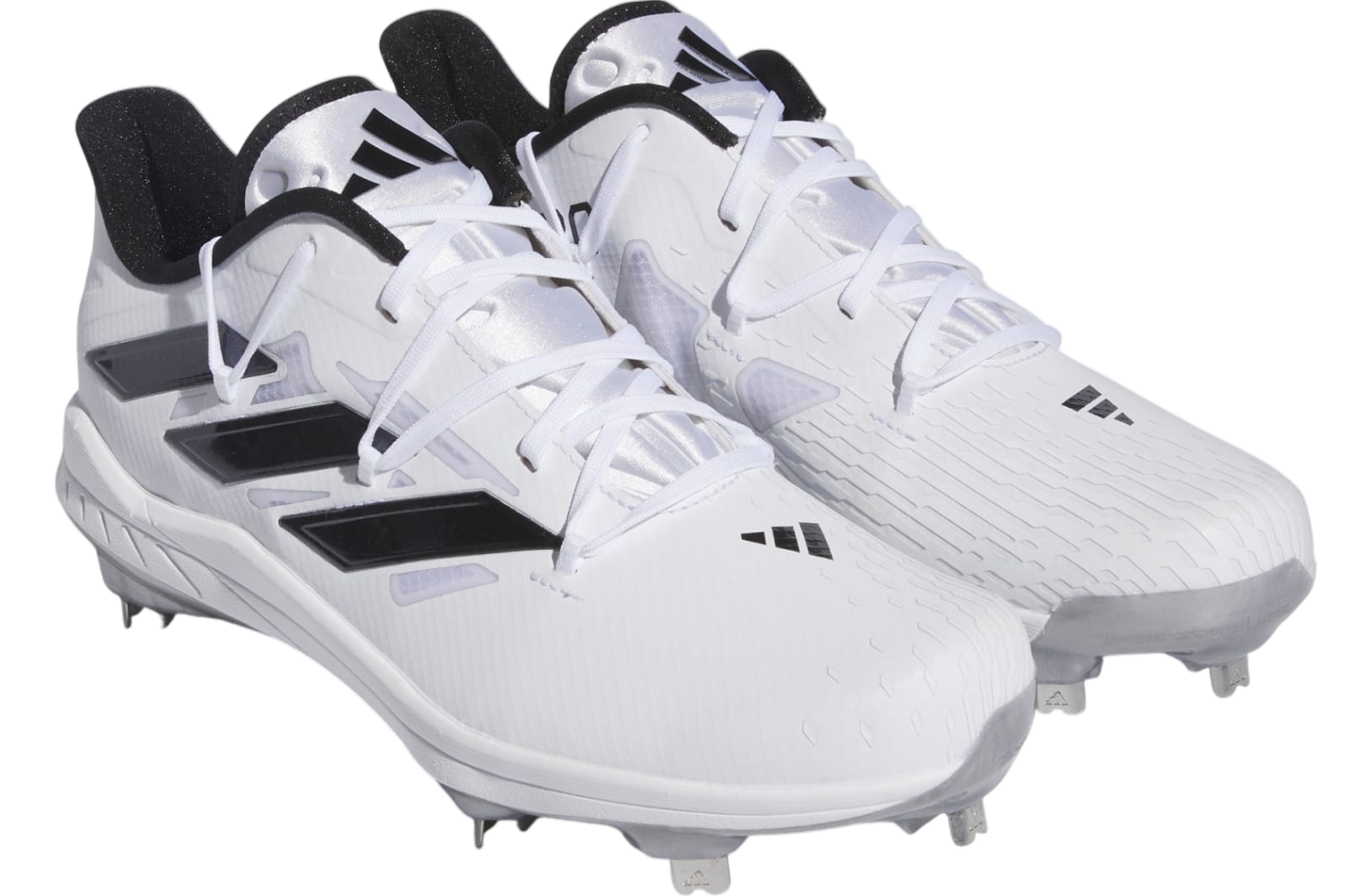 Adidas Adizero Afterburner 9 Cleats Cloud White / Core Black