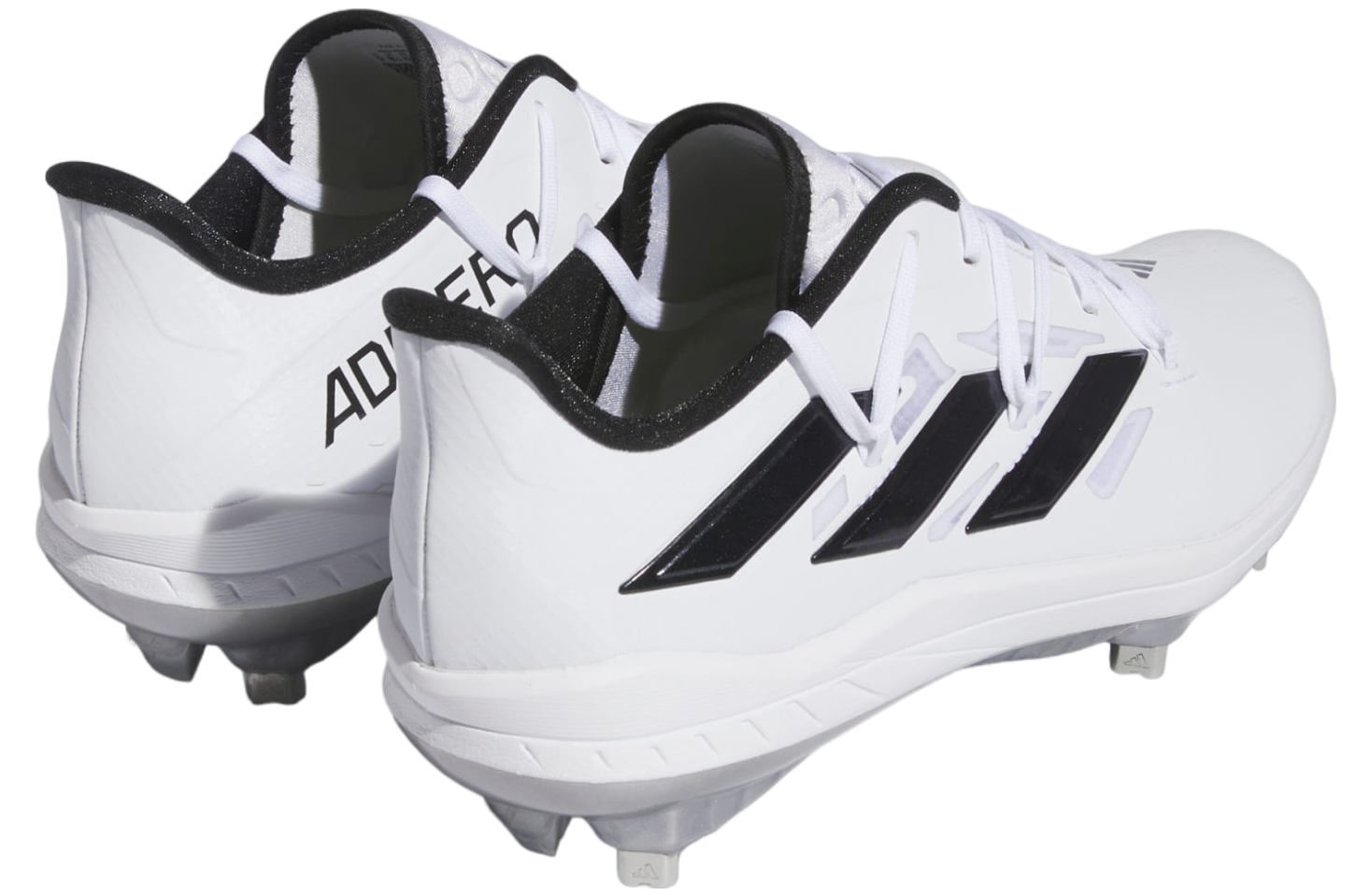 Adidas Adizero Afterburner 9 Cleats Cloud White / Core Black