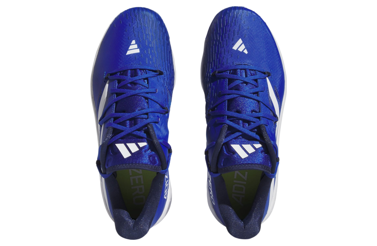 Adidas Adizero Afterburner 9 Cleats Royal Blue / Cloud White