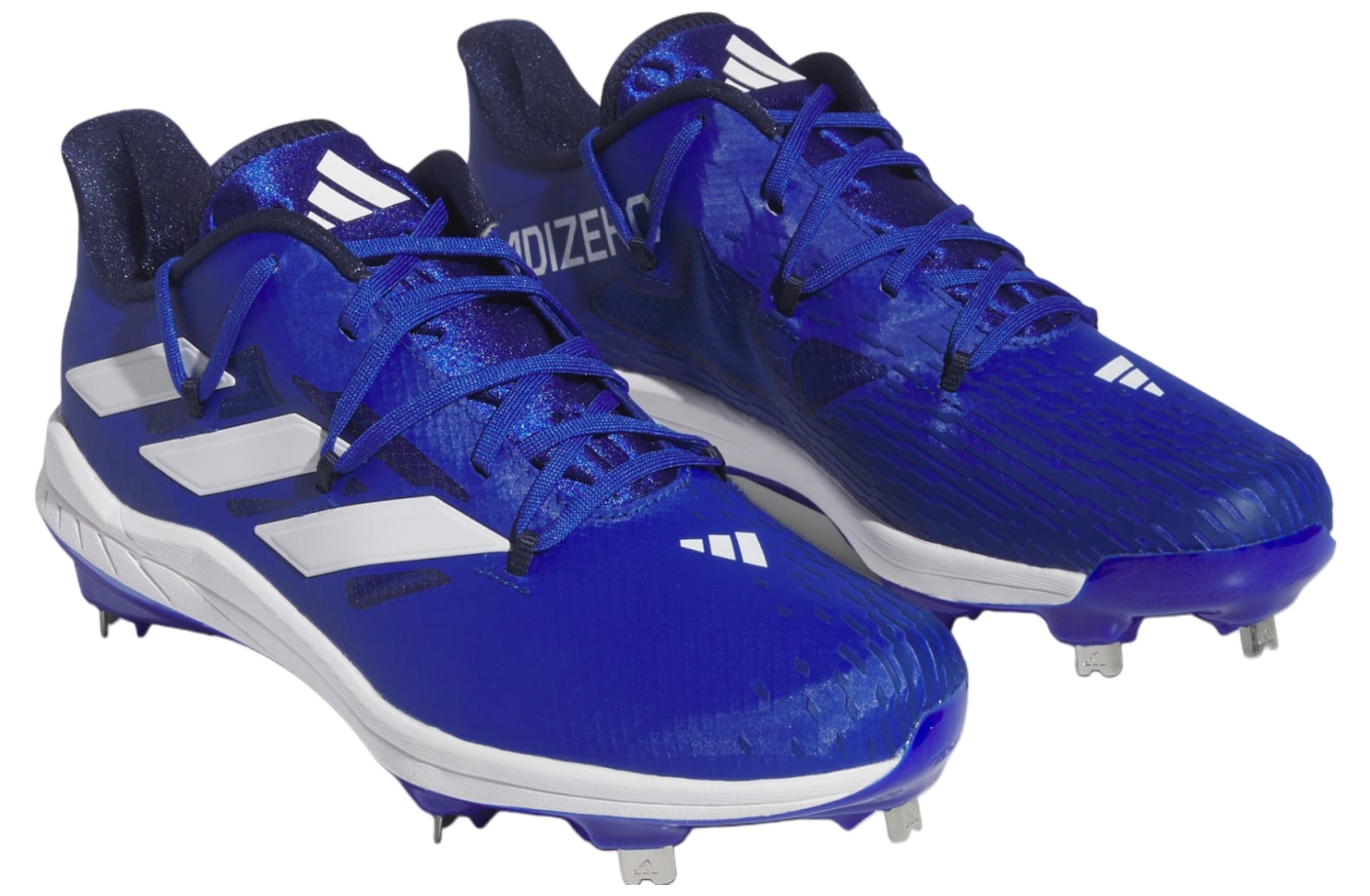 Adidas Adizero Afterburner 9 Cleats Royal Blue / Cloud White